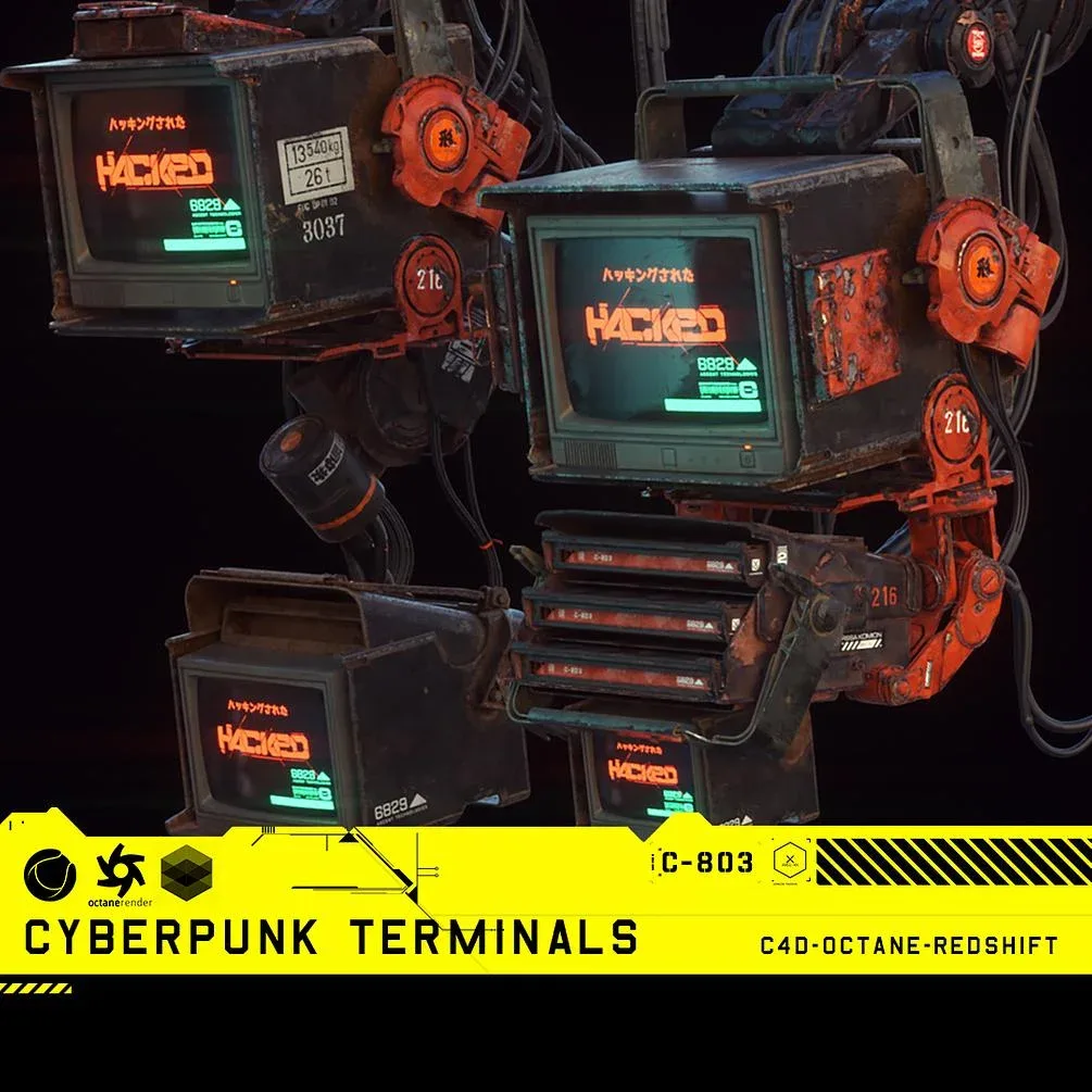 Cyberpunk Terminals Pack