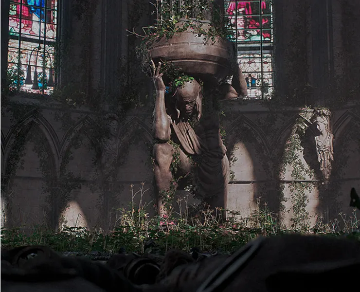 Abandoned Church | The Last of Us Environment Inspired