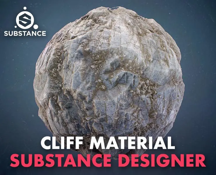 Cliff Material - Substance Designer