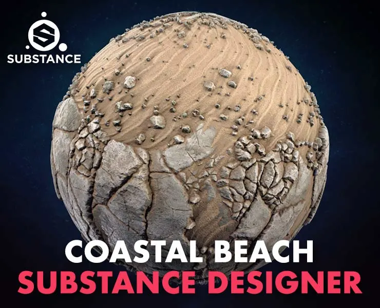 Coastal Beach - Substance Designer