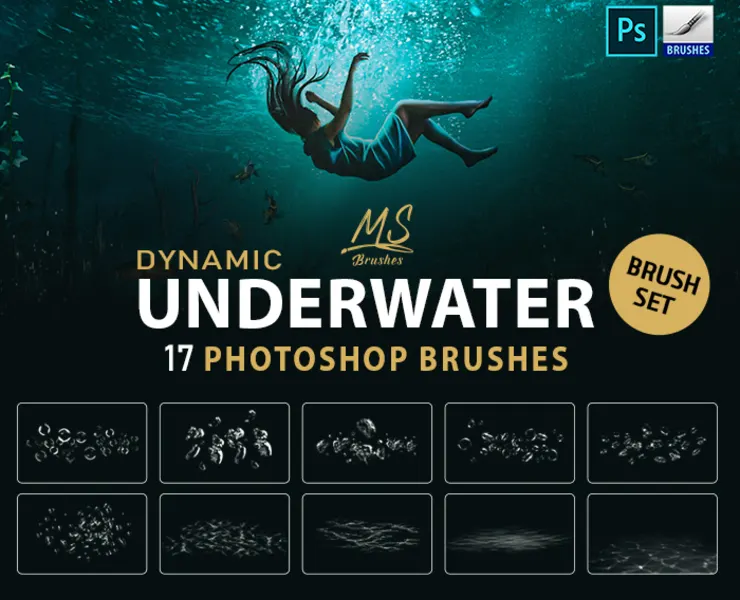 Underwater Photoshop Brushes