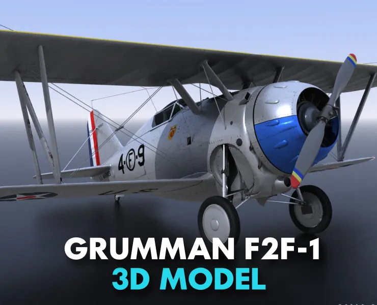 GRUMMAN F2F-1 US Marines 1937