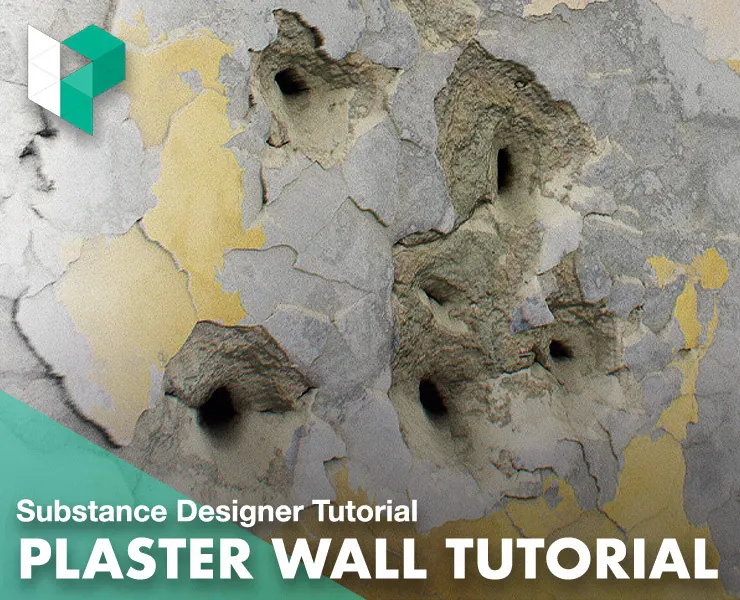 Plaster Wall with Parameter-driven Bullet Holes | Daniel Thiger