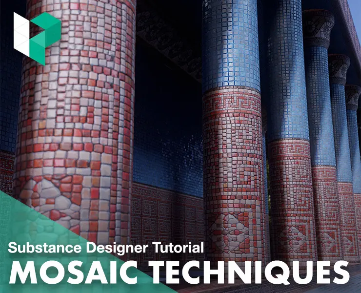 Mosaic Creation Techniques with Substance Designer | Vincent Dérozier