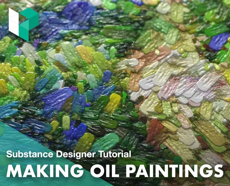 Making Oil Paintings in Substance Designer | Pauline Boiteux