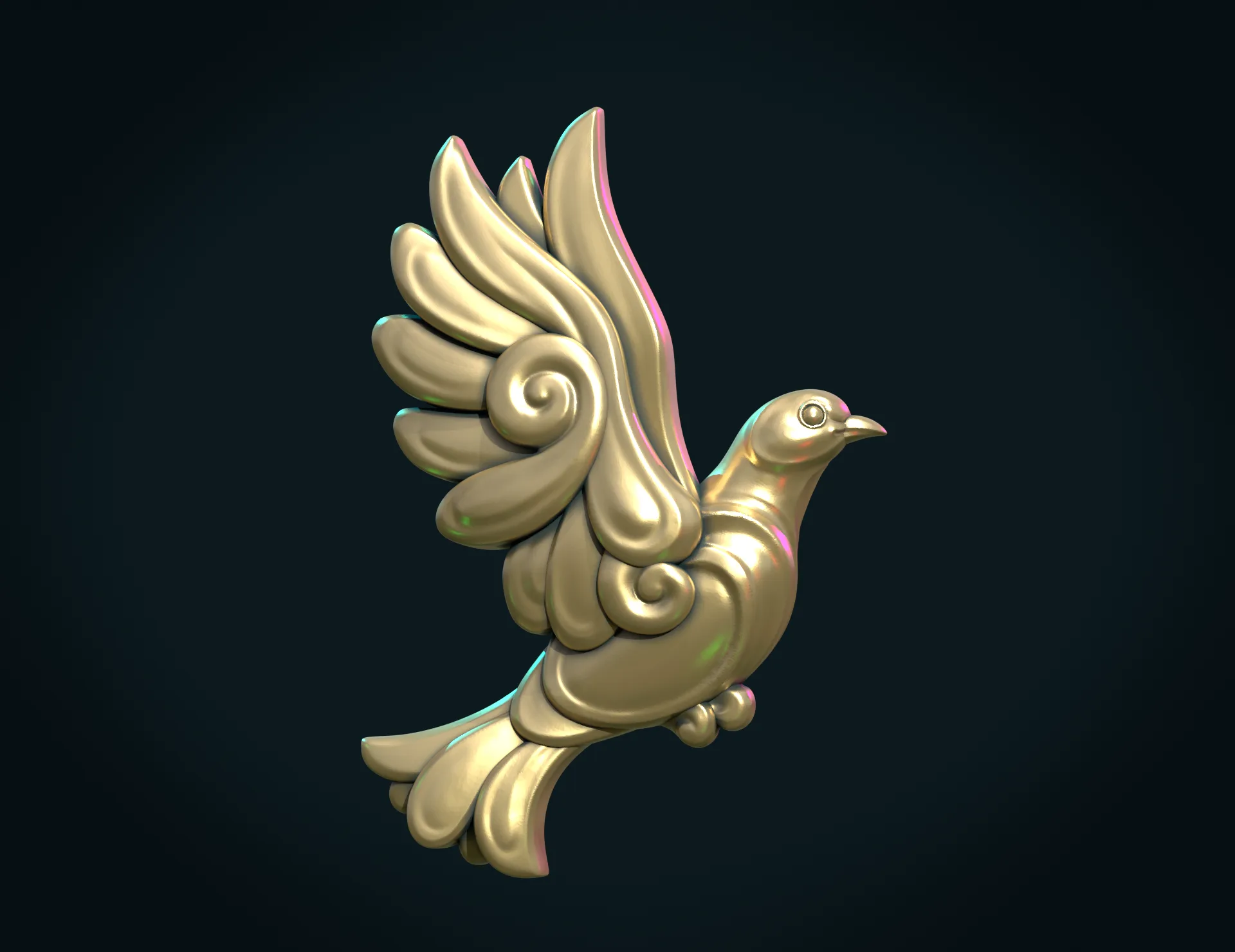 Stylized Pigeon