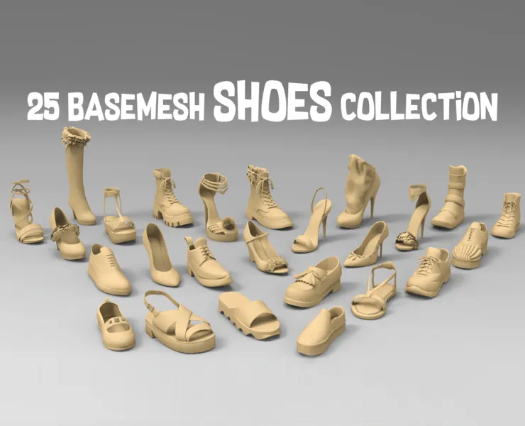 25 basemesh shoes collection