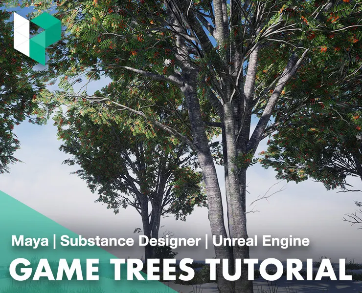 Game-Ready Tree Creation from Maya to Unreal | Simon Barle