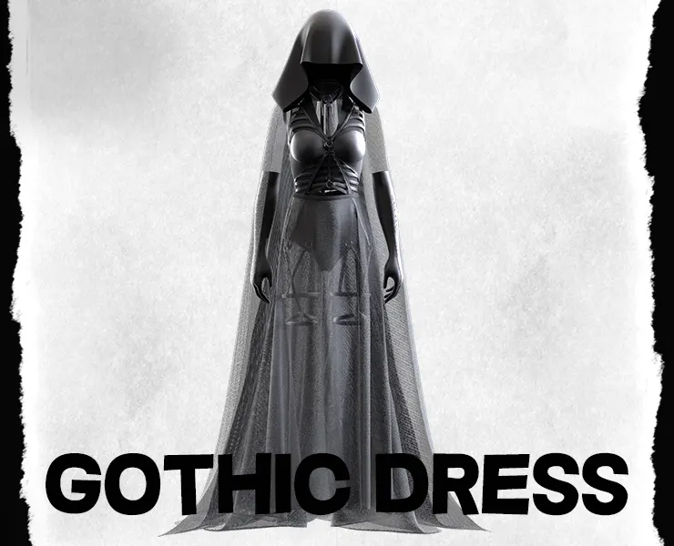 Gothic Dress 02