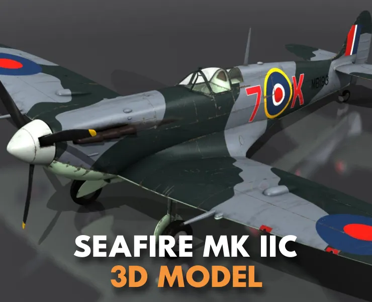 SUPERMARINE SEAFIRE MK IIC 880th Squadron