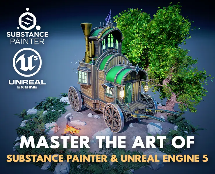 Substance Painter to Unreal Engine 5 Masterclass Course
