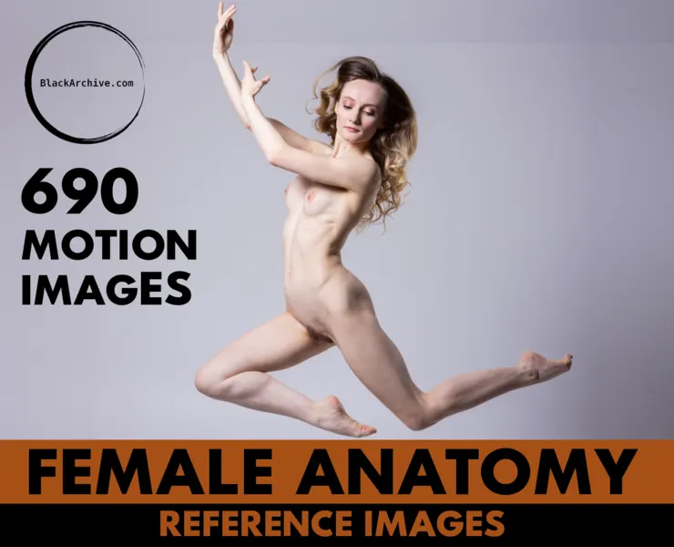 690 Female Gesture Reference Images