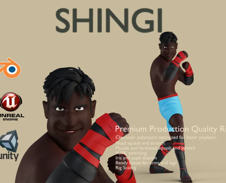 SHINGI RIG BLENDER VERSION