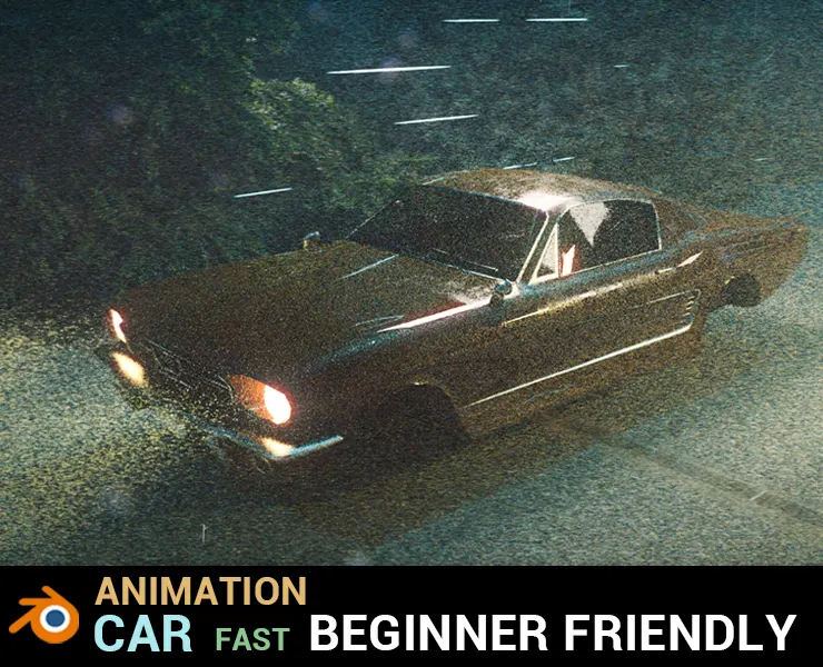 Cinematic Animation With Car In Blender Step-By-Step Tutorial