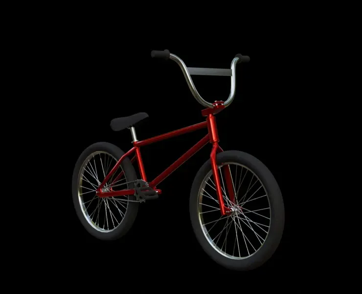 Red BMX