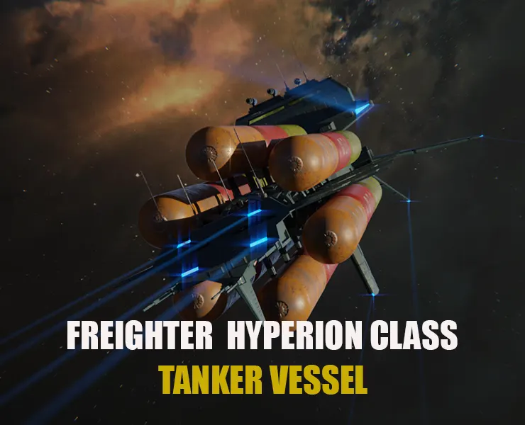 Freighter Hyperion Class Tanker Vessel