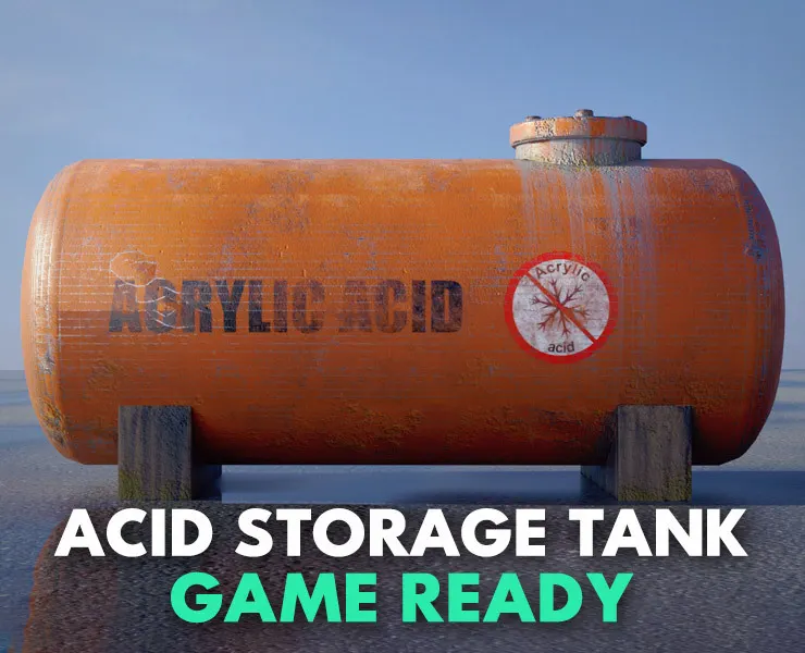 Industrial Acrylic Acid Storage Tank