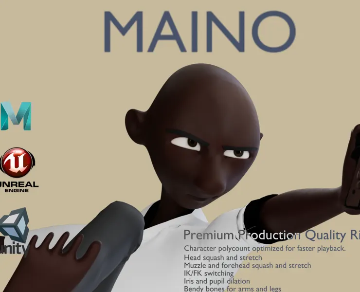 MAINO RIG MAYA VERSION