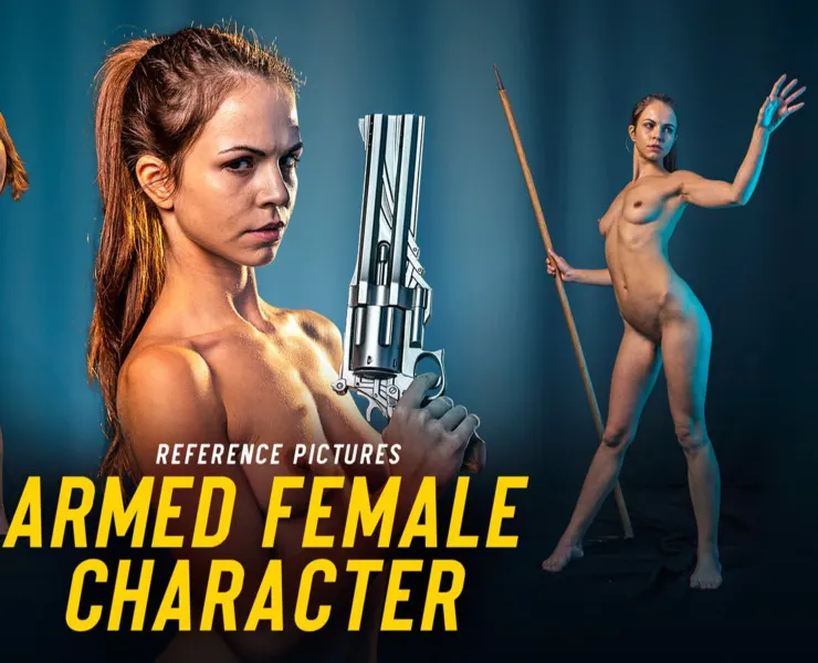 Armed Female Character Reference Pictures