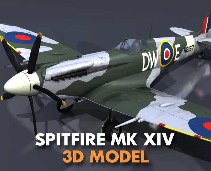 SUPERMARINE SPITFIRE MK XIV 610th Squadron