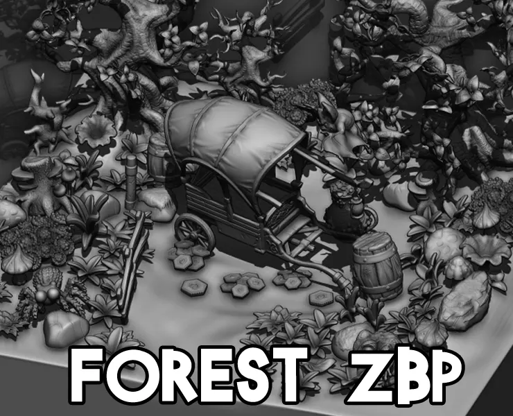 Forest Zbrush ZBP