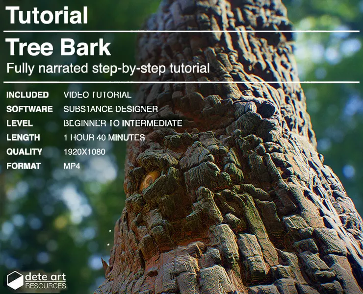 Tutorial | Tree Bark Creation