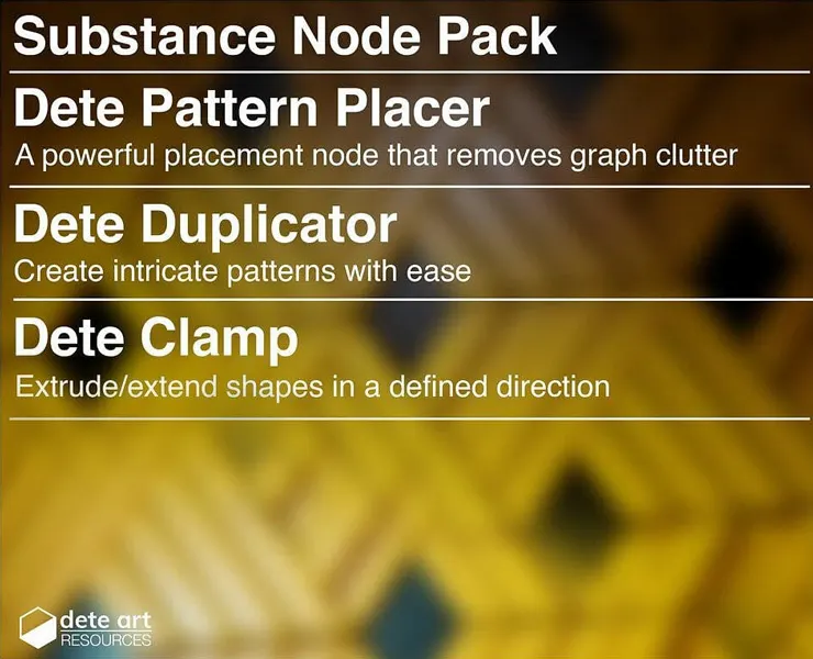 Utility Node Pack | Dete Pattern Placer, Dete Duplicator, Dete Clamp