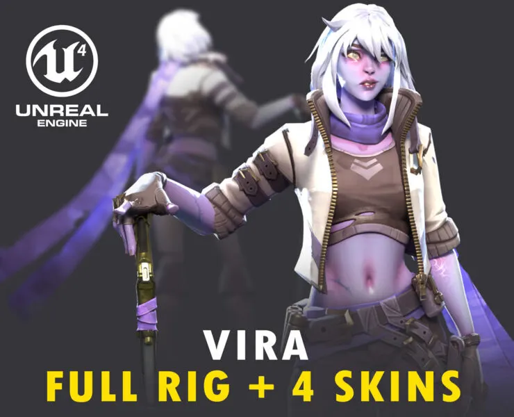 Vira - Full Rig + 4 skins