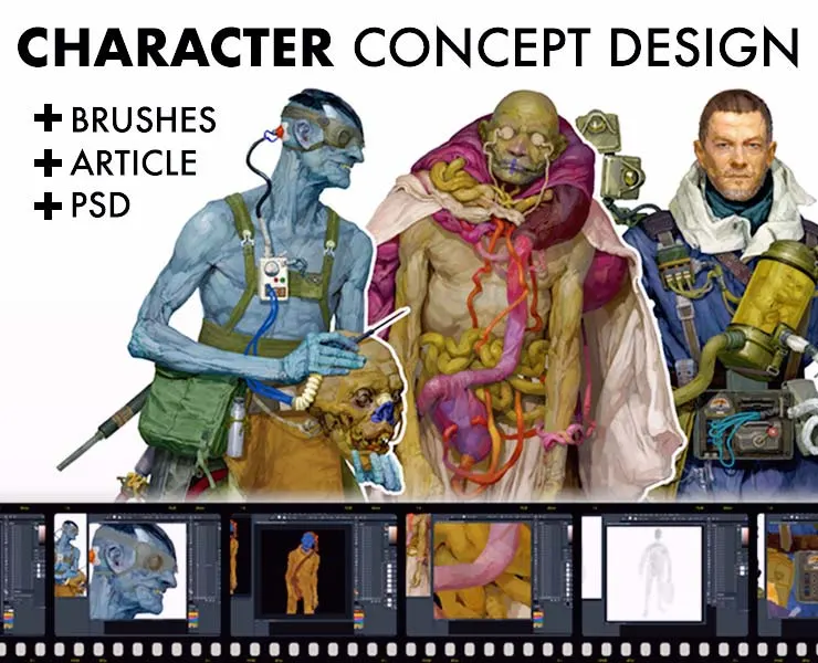 Character Concept Design MEGA Pack