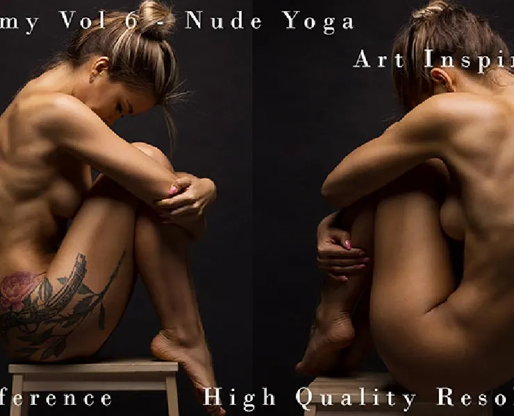 Anatomy Vol 6 - Nude Yoga - Art Inspiration