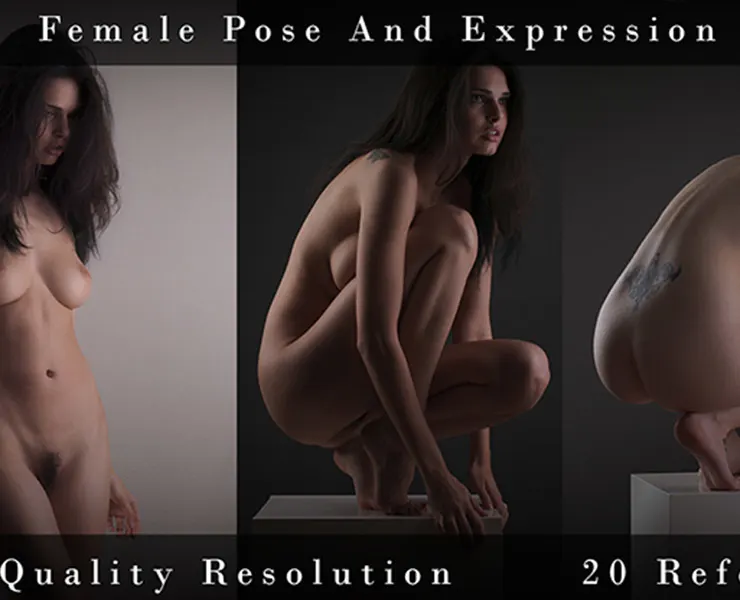Female Pose And Expression
