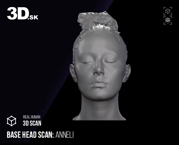 Base Head Scan | 3D Model Anneli