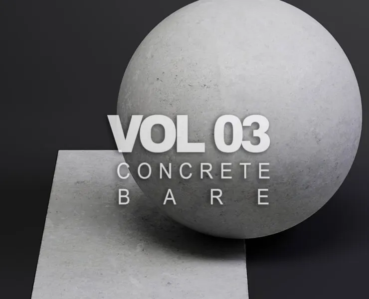 Concrete vol03 Bare 8K Seamless PBR Materials