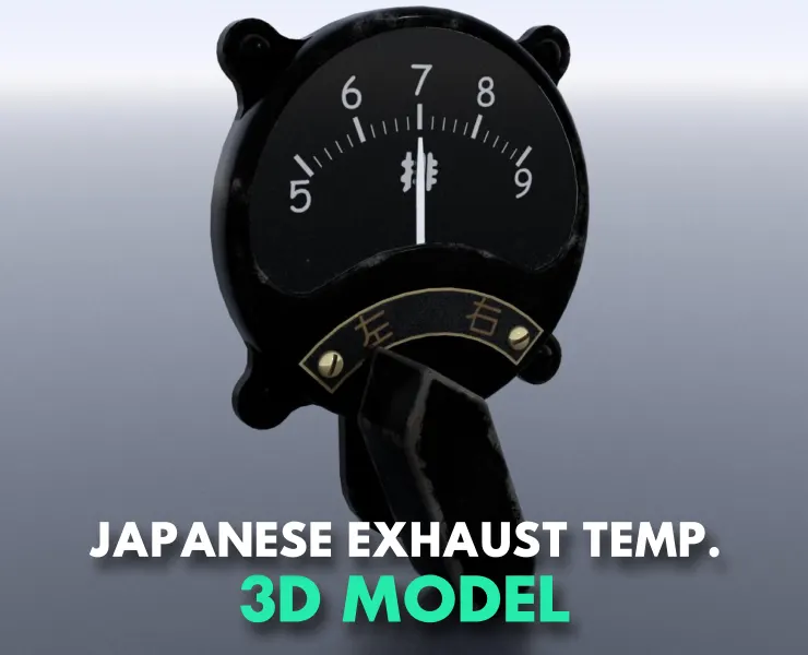 JAPANESE EXHAUST TEMPERATURE GAUGE