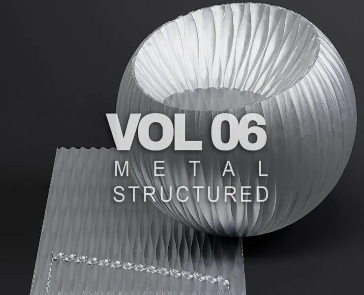 Metal vol06 Structured 8K Seamless PBR Materials