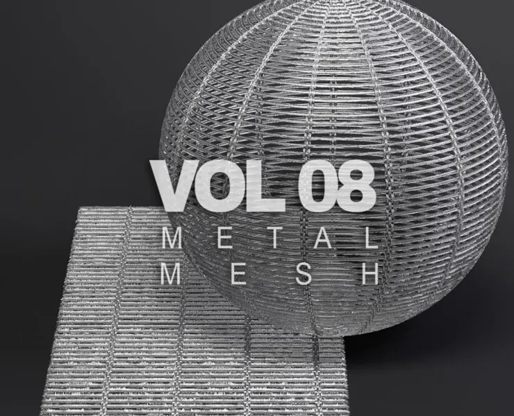 Metal vol08 Mesh 8K Seamless PBR Materials
