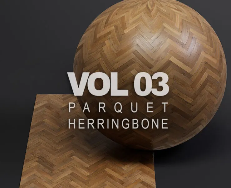 Parquet vol03 Herringbone 8K Seamless PBR Materials