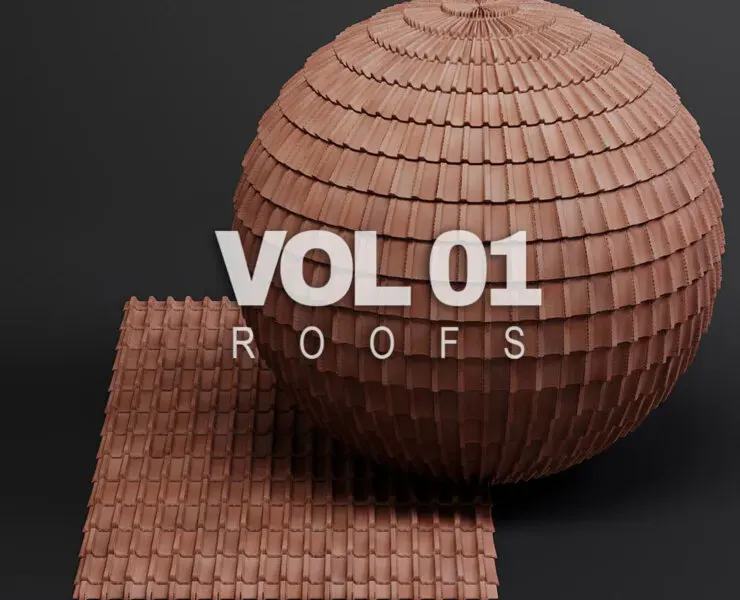 Roofs vol01 8K Seamless PBR Materials