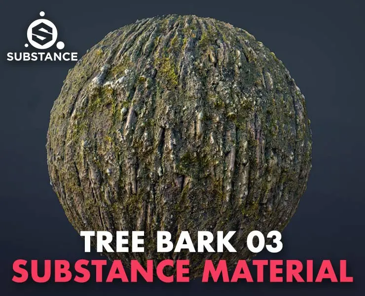 Tree Bark 03 - Material Texture
