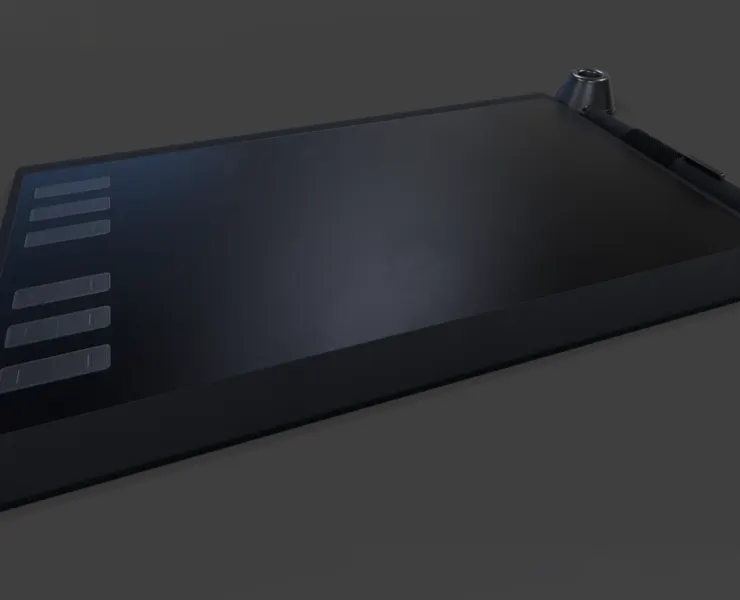 Drawing Tablet V01 - Low Poly