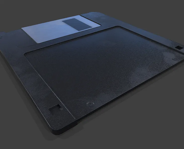 Floppy Disk - Low Poly