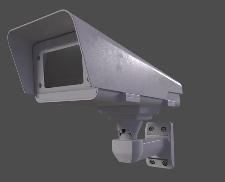 Security Camera - Low Poly