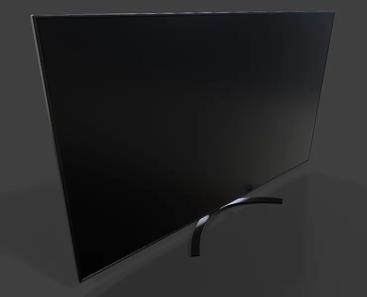 Television V02 - Low Poly