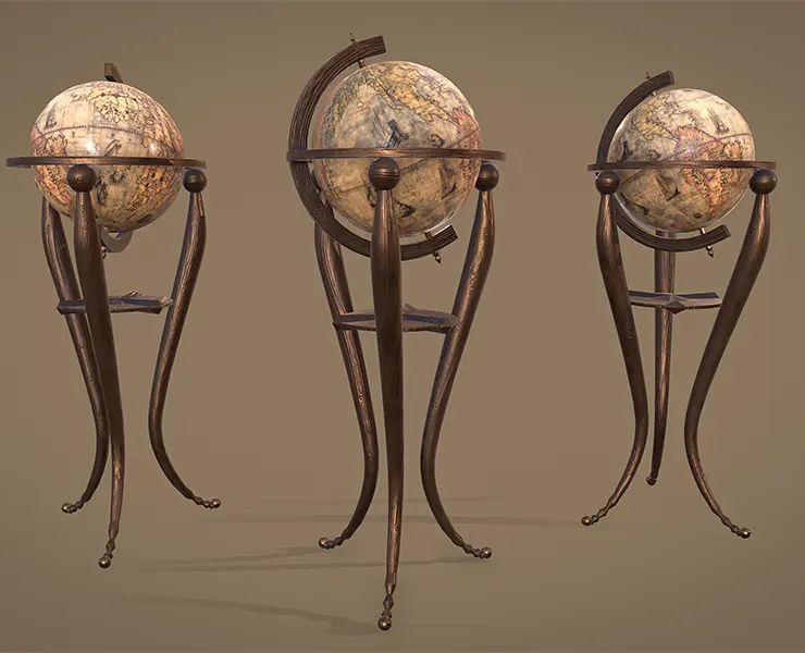 Globe (Game ready)