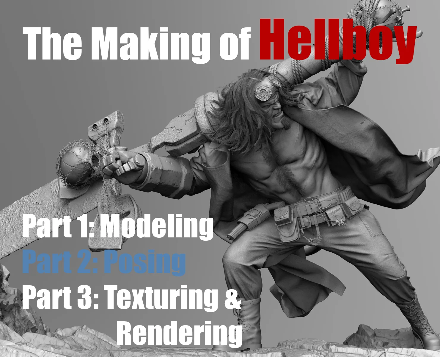 The Making of Hellboy: Part 2_Posing