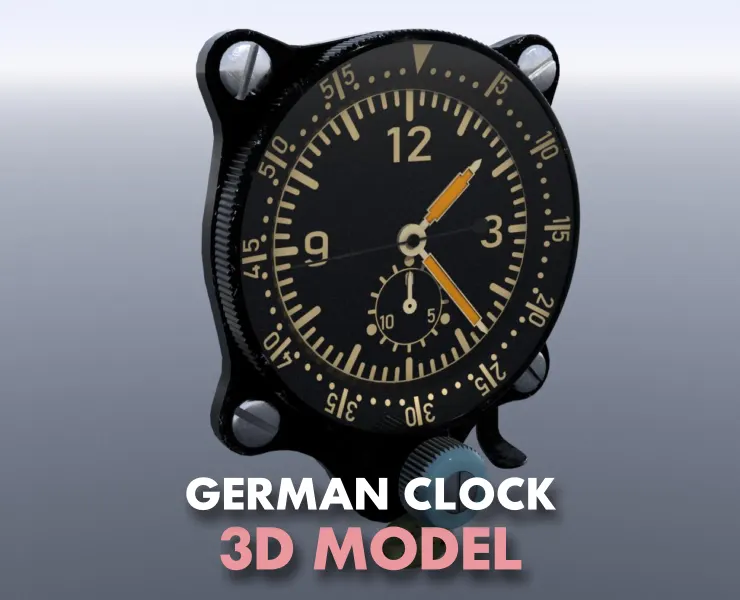 GERMAN CLOCK GAUGE