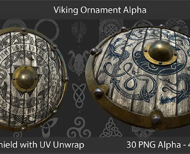 Viking Ornament Alpha