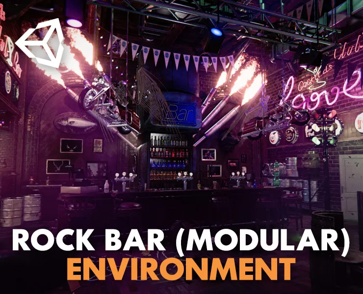 Rock Bar (Modular) / Unity