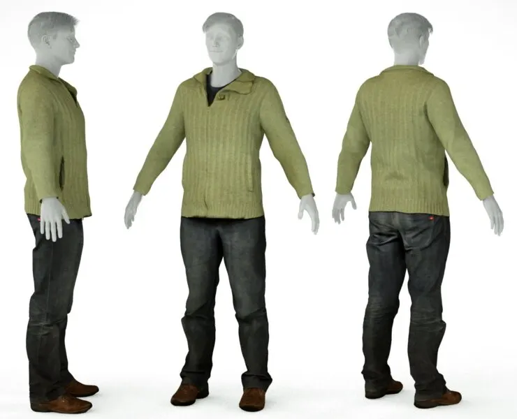 Casual Male Fashion Clothing Outfit 10