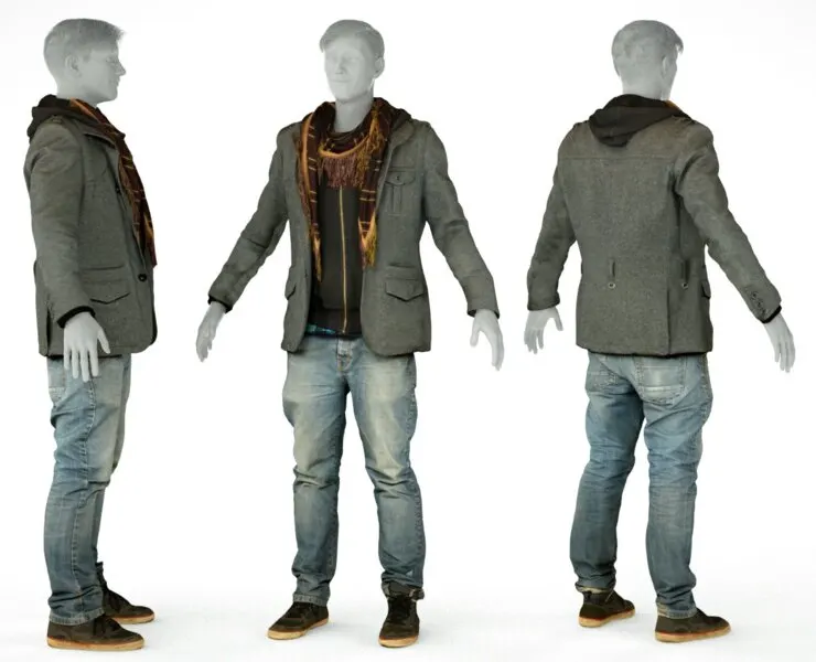 Casual Male Fashion Clothing Outfit 64